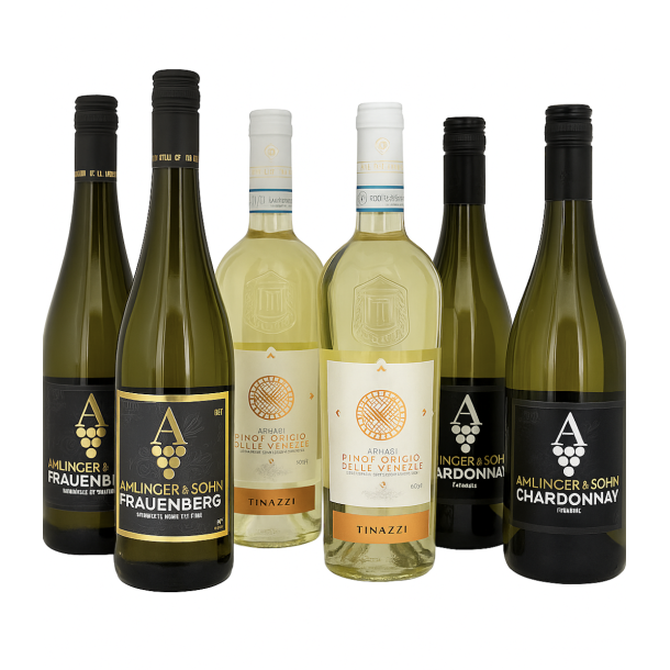 Vidunderlig hvidvins smagekasse 